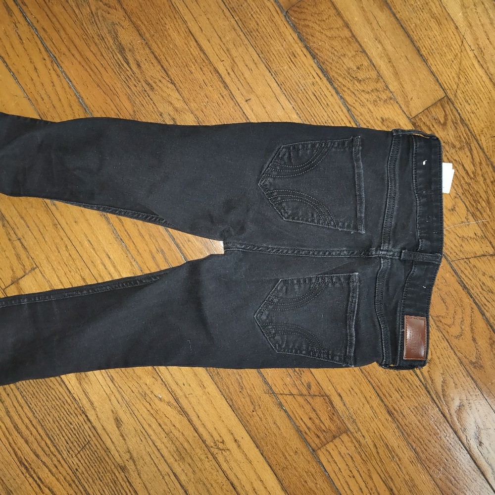 Highwaisted Black Hollister Jeans 00